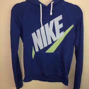 Blue nike hoodie